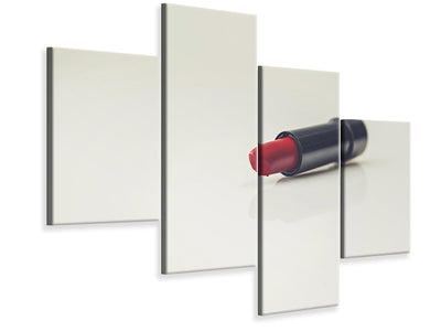 modern-4-piece-canvas-print-the-lipstick
