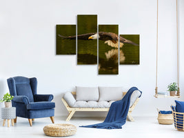 modern-4-piece-canvas-print-the-reflective-pond