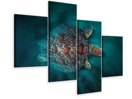 modern-4-piece-canvas-print-valocity-turtle