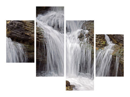 modern-4-piece-canvas-print-waterfall-xxl