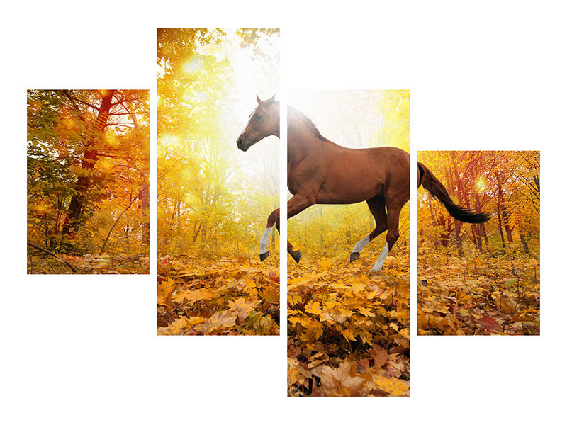 modern-4-piece-canvas-print-whole-blood-in-autumn-forest