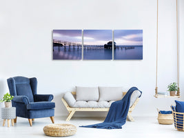 panoramic-3-piece-canvas-print-a-house-on-the-water