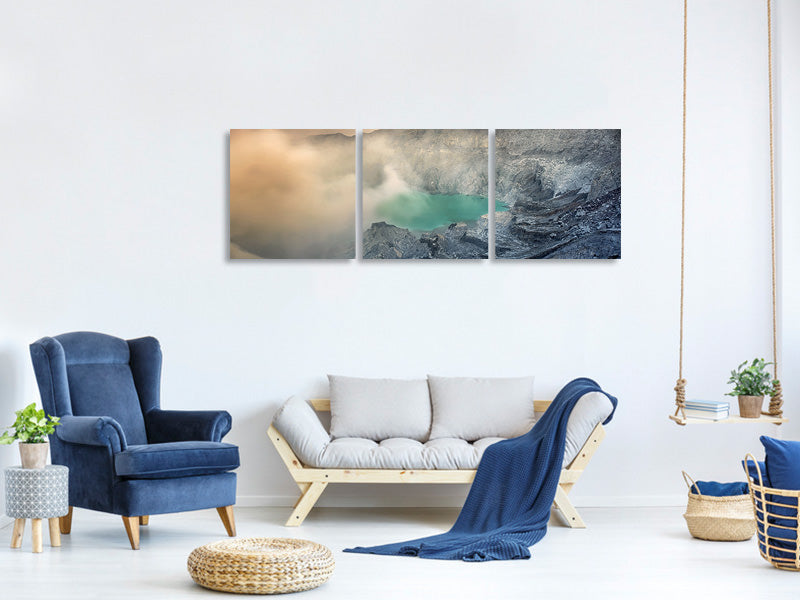panoramic-3-piece-canvas-print-at-the-volcano