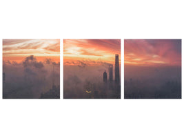 panoramic-3-piece-canvas-print-bay-of-colour