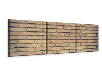 panoramic-3-piece-canvas-print-classic-brick-wall