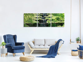 panoramic-3-piece-canvas-print-design-waterfall