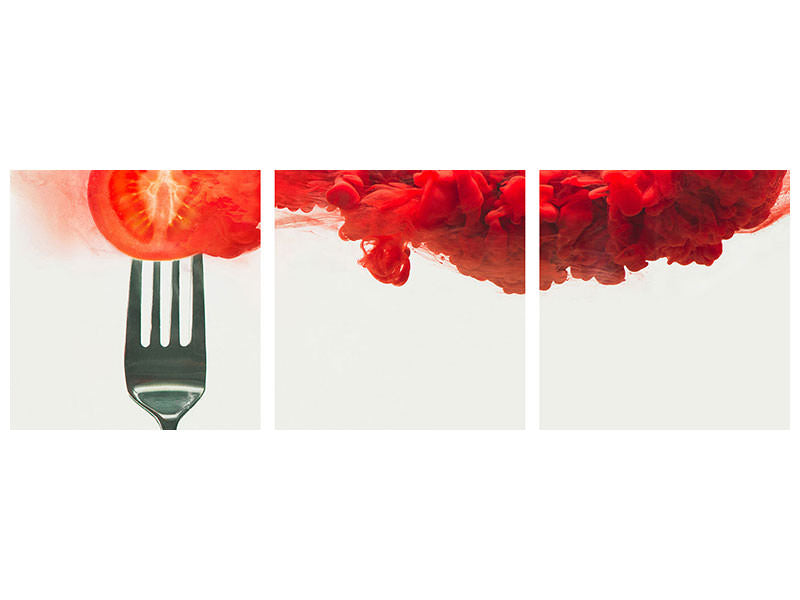 panoramic-3-piece-canvas-print-disintegrated-tomato
