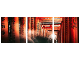 panoramic-3-piece-canvas-print-fushimi-inari-shrine