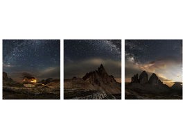 panoramic-3-piece-canvas-print-galaxy-dolomites