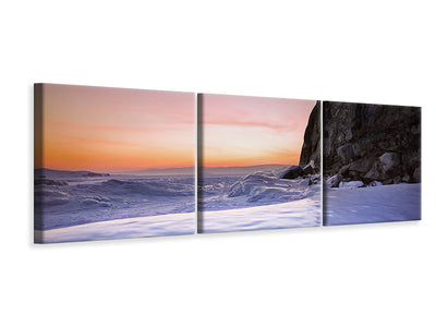panoramic-3-piece-canvas-print-in-the-ice