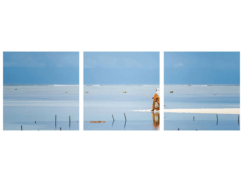 panoramic-3-piece-canvas-print-low-tide