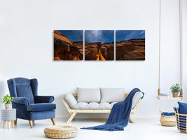 panoramic-3-piece-canvas-print-moonlight-over-antelope-canyon