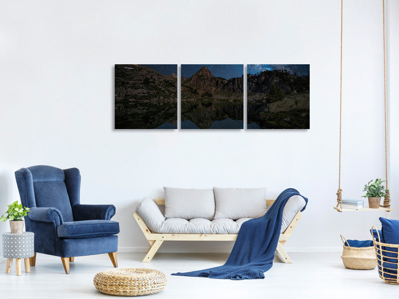 panoramic-3-piece-canvas-print-mountain-lake