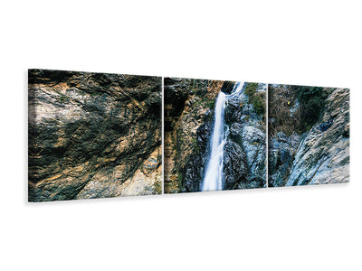 panoramic-3-piece-canvas-print-moving-water-ii
