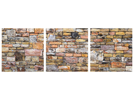 panoramic-3-piece-canvas-print-old-stone-wall