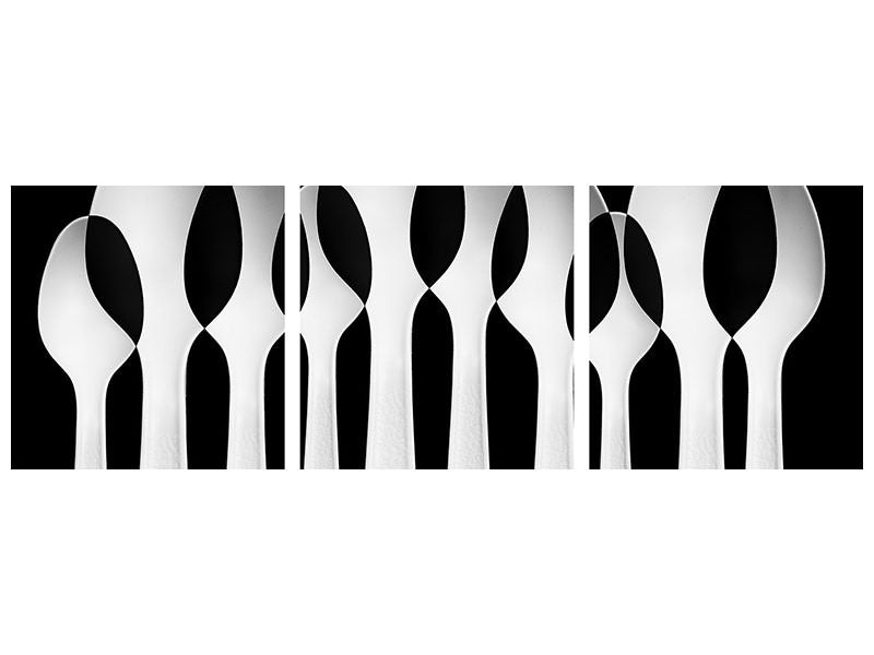 panoramic-3-piece-canvas-print-spoons-abstract-forest