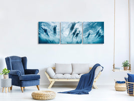 panoramic-3-piece-canvas-print-swim