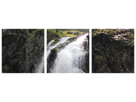 panoramic-3-piece-canvas-print-the-gollinger-waterfall