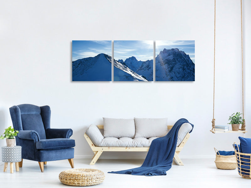 panoramic-3-piece-canvas-print-the-mountain-in-snow