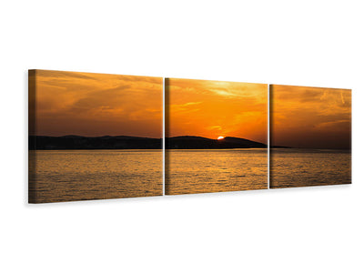 panoramic-3-piece-canvas-print-the-sun-sets