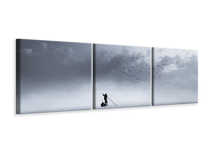panoramic-3-piece-canvas-print-the-way-back