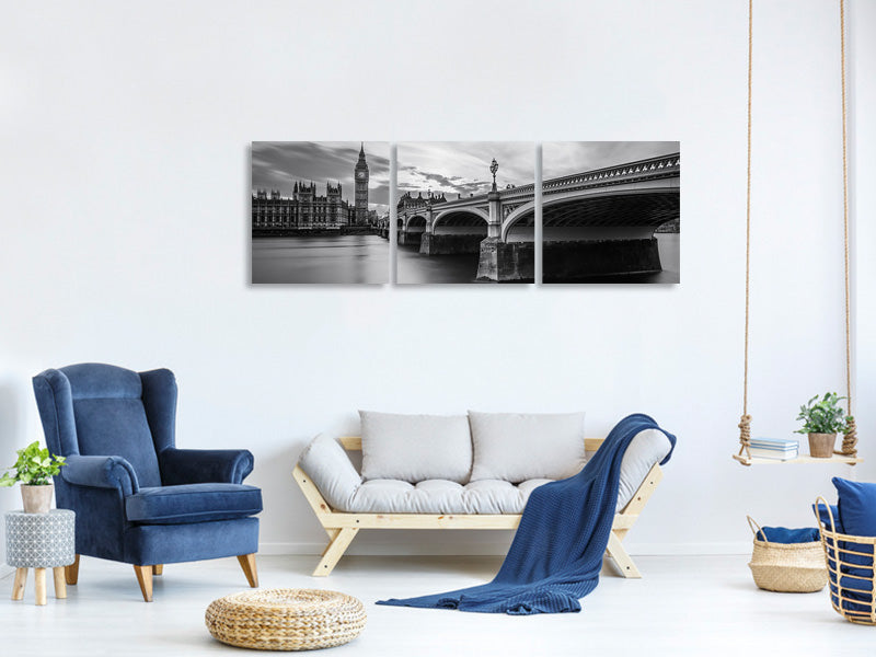 panoramic-3-piece-canvas-print-westminster-serenity