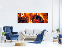 panoramic-canvas-print-campfire