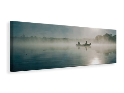 panoramic-canvas-print-fisherman-in-the-sunrise