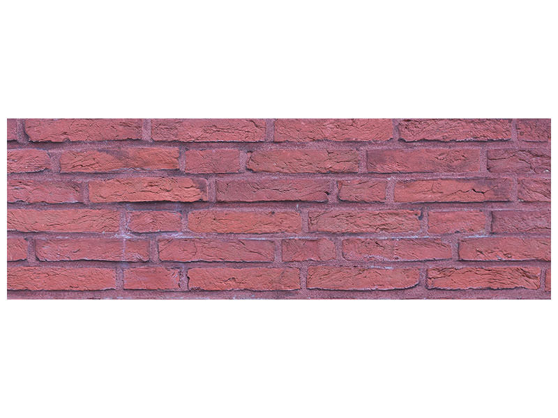 panoramic-canvas-print-lacquered-clinker-bricks