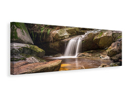 panoramic-canvas-print-little-waterfall