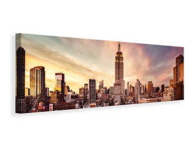 panoramic-canvas-print-midtown-sunset