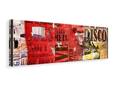 panoramic-canvas-print-music-text-in-grunge-style
