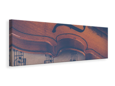 panoramic-canvas-print-old-violin