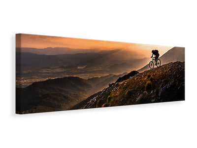 panoramic-canvas-print-sunset-ride