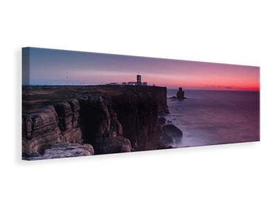 panoramic-canvas-print-the-lighthouse-at-dusk