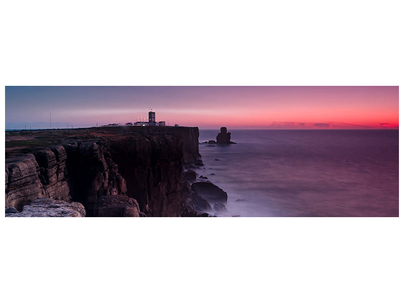 panoramic-canvas-print-the-lighthouse-at-dusk