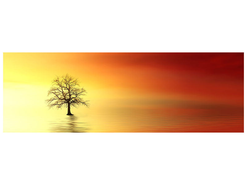 panoramic-canvas-print-the-tree-in-the-water