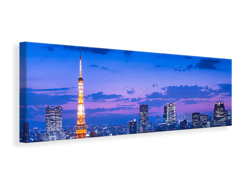 panoramic-canvas-print-tokyo-night-view