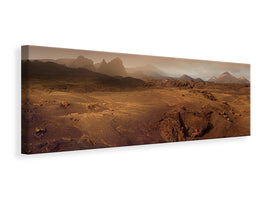 panoramic-canvas-print-volcanic-landscape-in-the-morning-fog